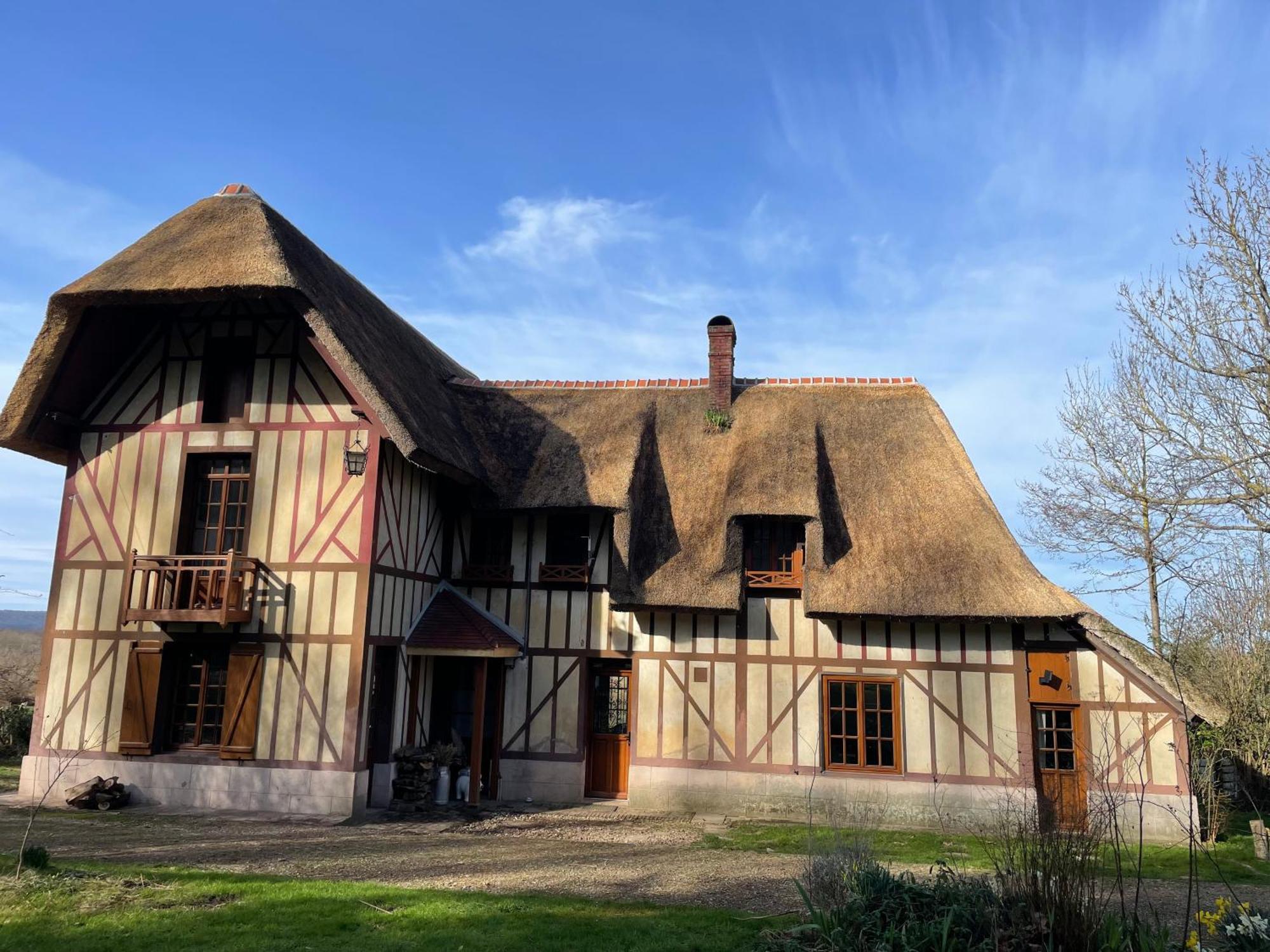 Bed and Breakfast Le Domaine Caribou Sainte-Opportune-la-Mare Exterior foto